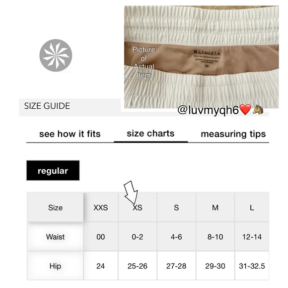 Athleta Racer Run Shorts🎉2X HP🎉 - Picture 3 of 5